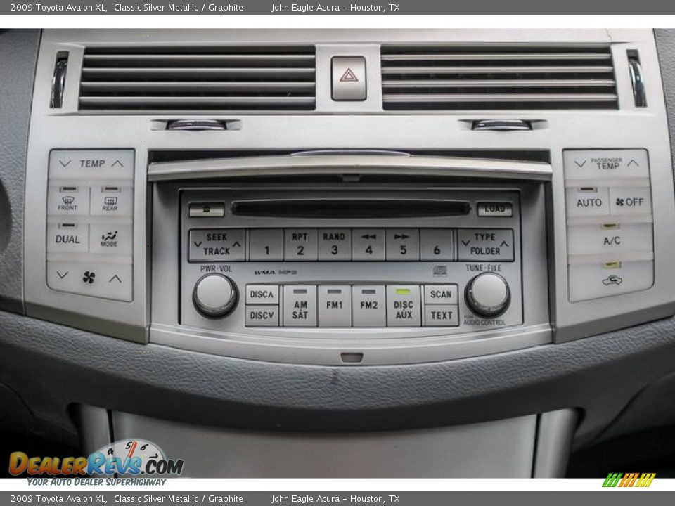 2009 Toyota Avalon XL Classic Silver Metallic / Graphite Photo #29