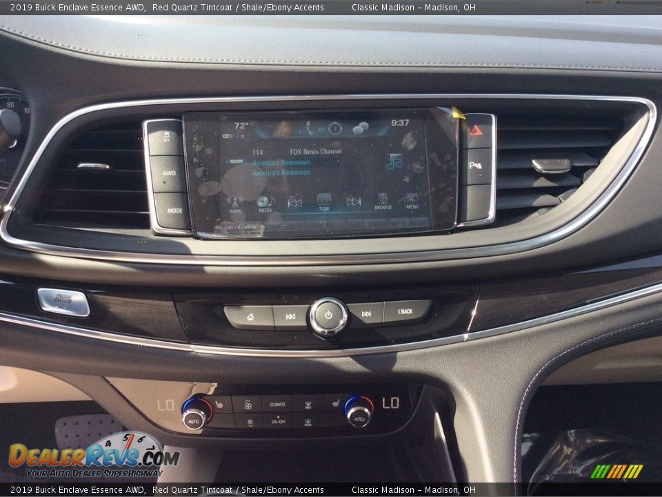 2019 Buick Enclave Essence AWD Red Quartz Tintcoat / Shale/Ebony Accents Photo #14