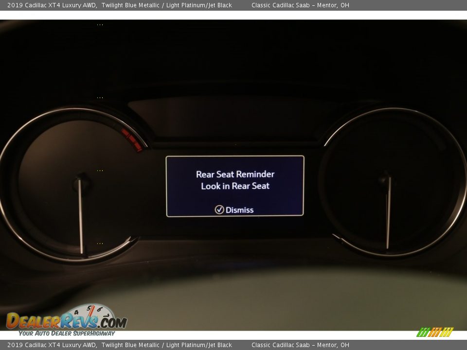2019 Cadillac XT4 Luxury AWD Twilight Blue Metallic / Light Platinum/Jet Black Photo #28