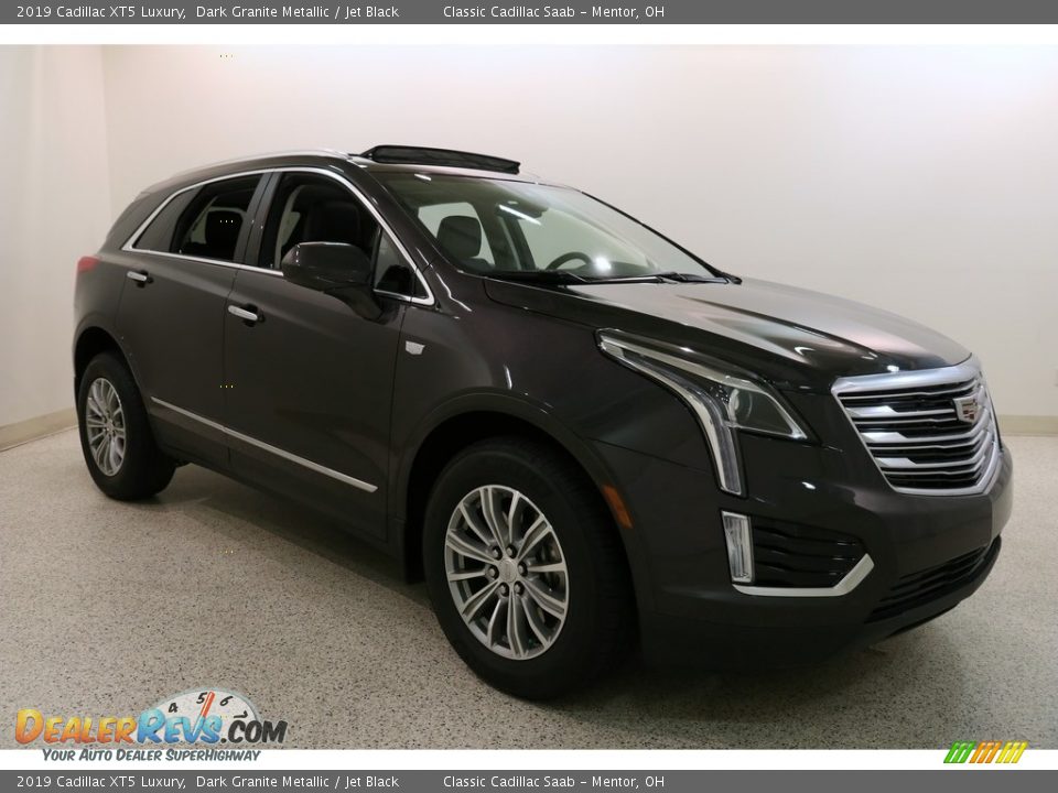 2019 Cadillac XT5 Luxury Dark Granite Metallic / Jet Black Photo #1