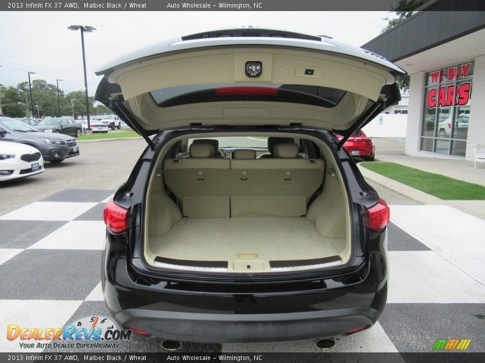 2013 Infiniti FX 37 AWD Malbec Black / Wheat Photo #5