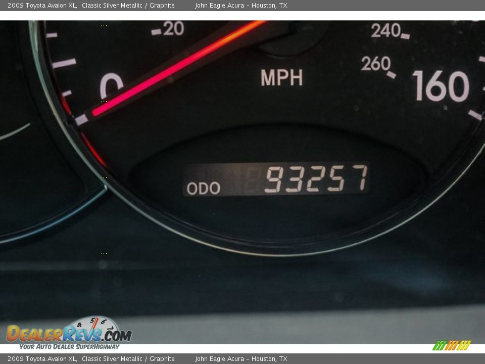 2009 Toyota Avalon XL Classic Silver Metallic / Graphite Photo #36