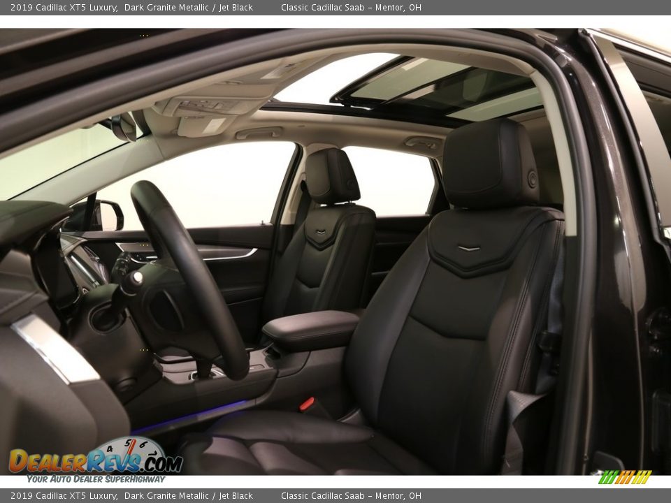 2019 Cadillac XT5 Luxury Dark Granite Metallic / Jet Black Photo #5
