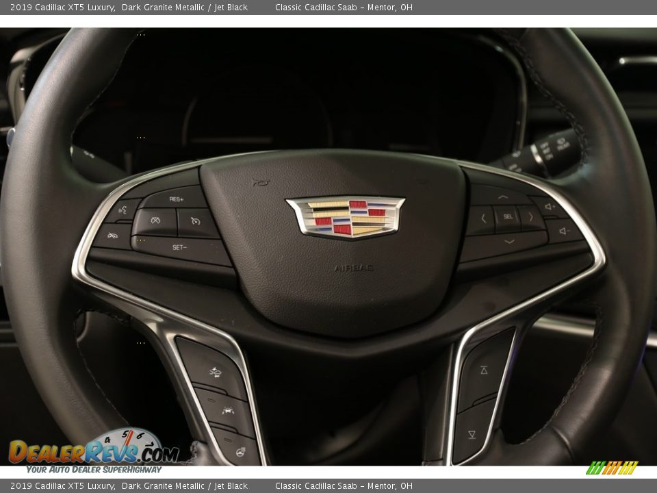 2019 Cadillac XT5 Luxury Dark Granite Metallic / Jet Black Photo #7