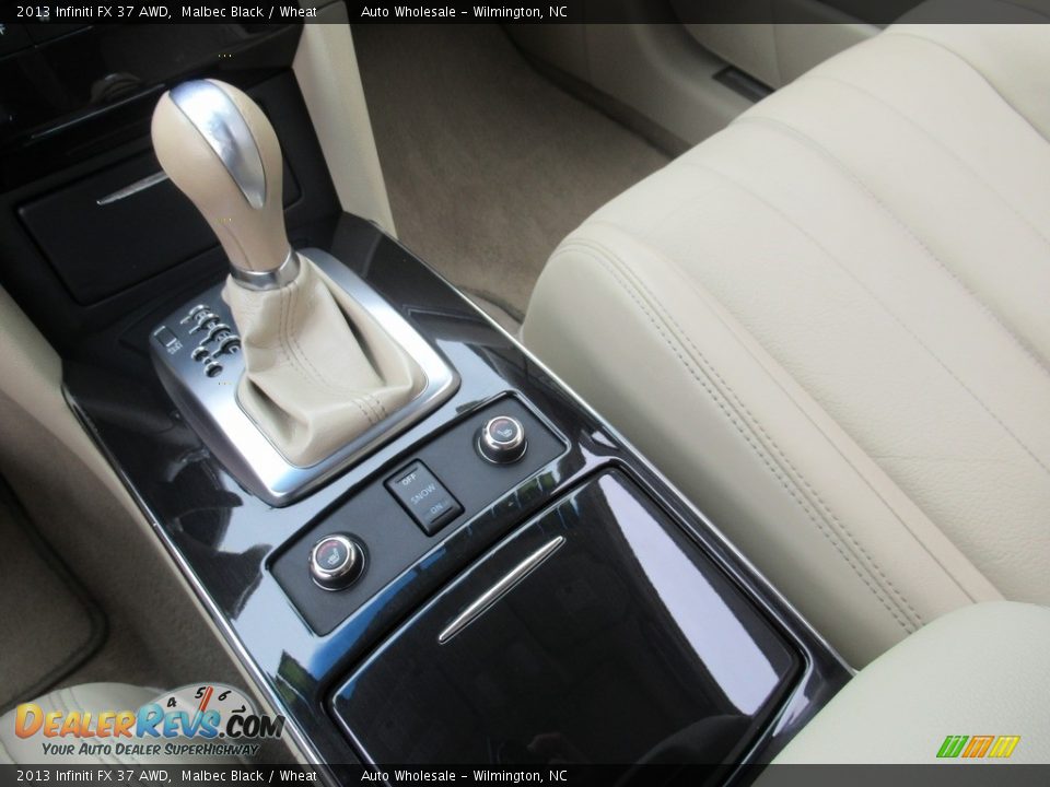 2013 Infiniti FX 37 AWD Malbec Black / Wheat Photo #20