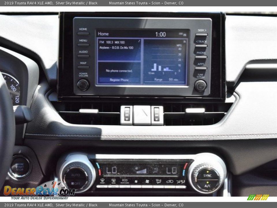 2019 Toyota RAV4 XLE AWD Silver Sky Metallic / Black Photo #9