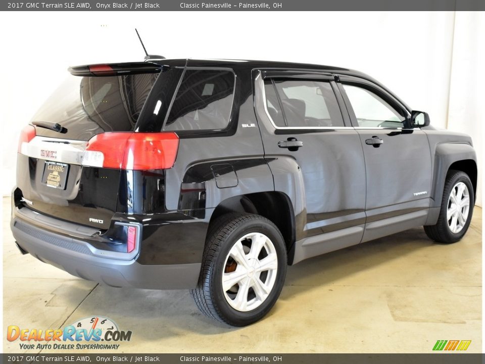 2017 GMC Terrain SLE AWD Onyx Black / Jet Black Photo #2