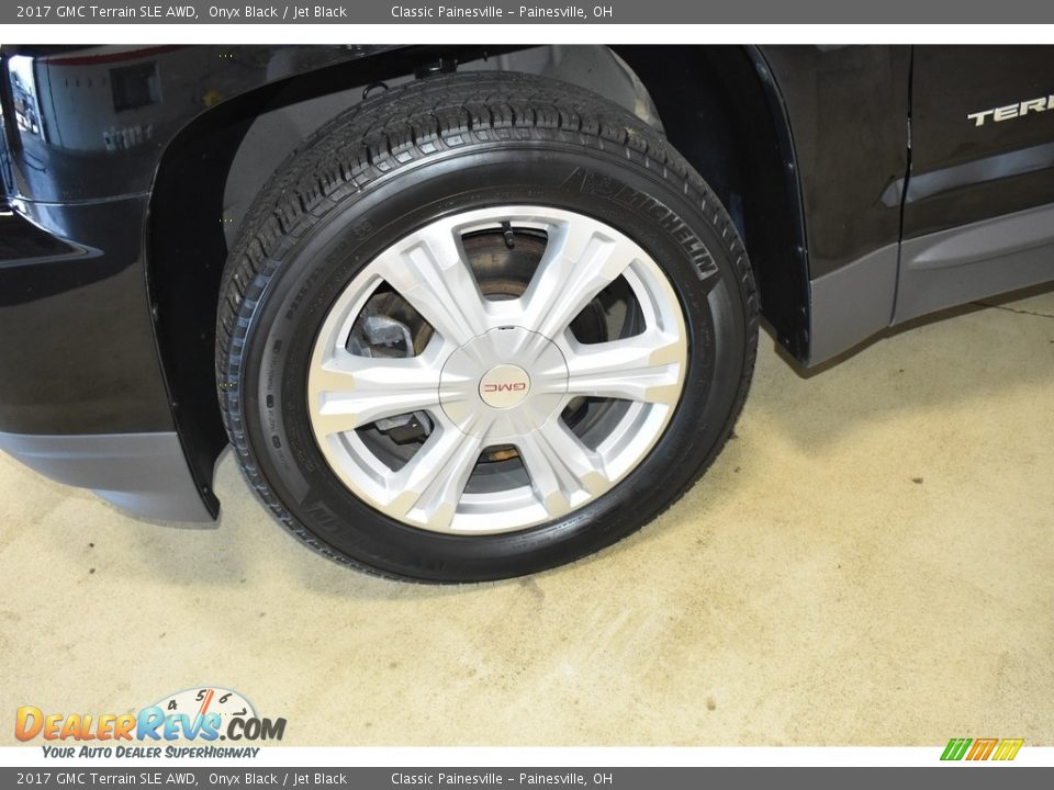 2017 GMC Terrain SLE AWD Onyx Black / Jet Black Photo #5