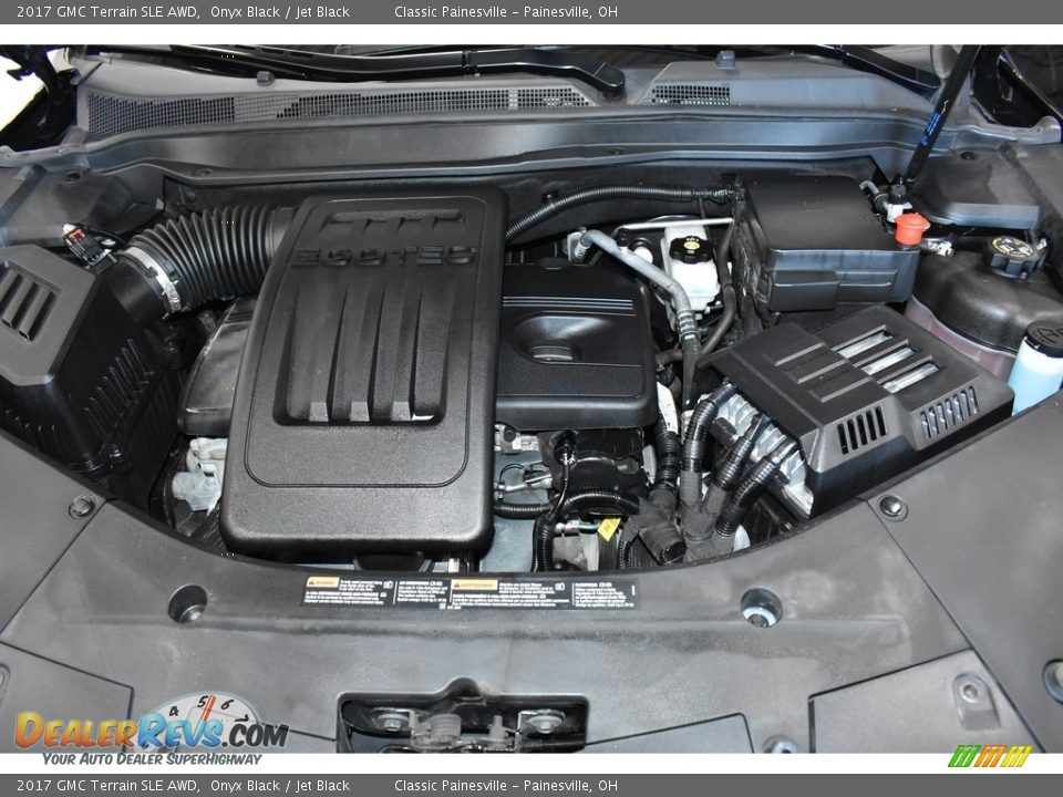2017 GMC Terrain SLE AWD Onyx Black / Jet Black Photo #6