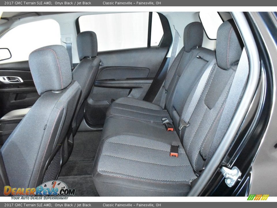 2017 GMC Terrain SLE AWD Onyx Black / Jet Black Photo #8