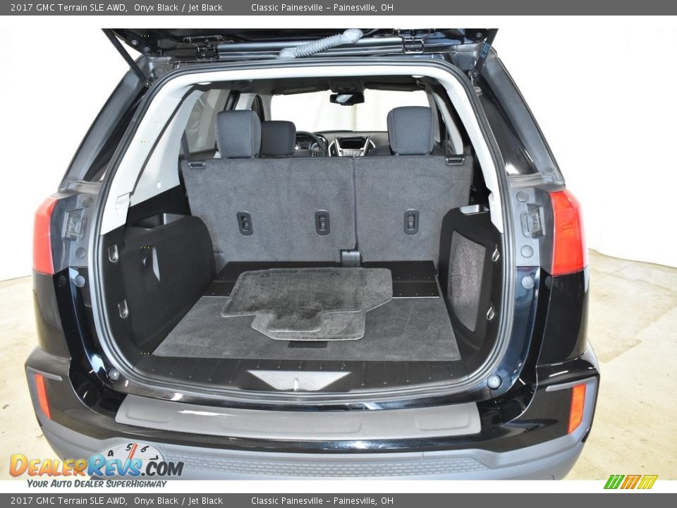2017 GMC Terrain SLE AWD Onyx Black / Jet Black Photo #9