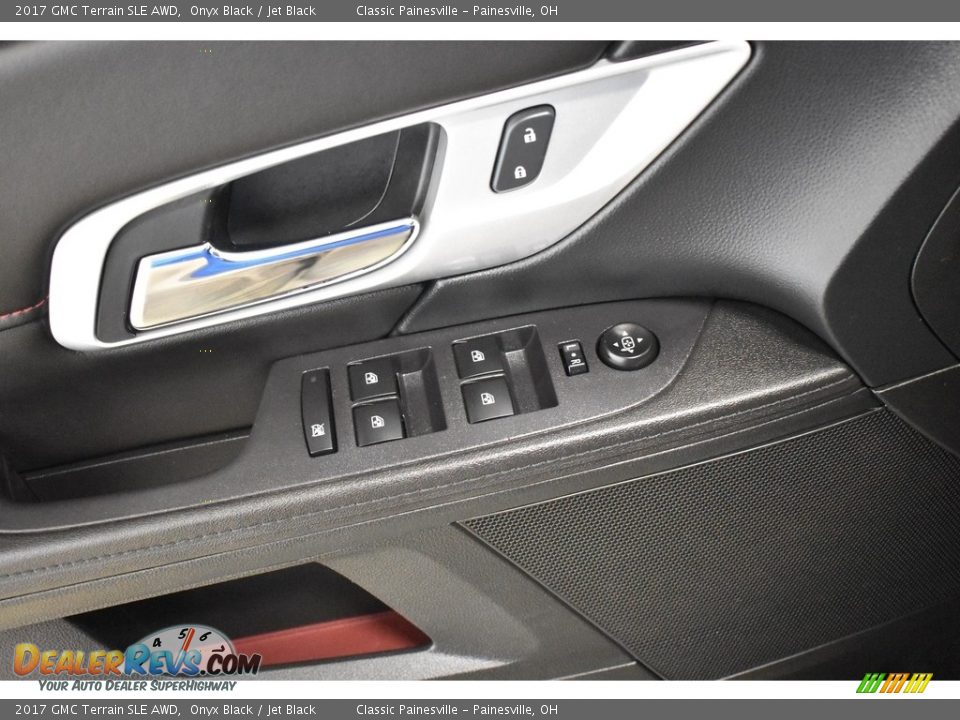 2017 GMC Terrain SLE AWD Onyx Black / Jet Black Photo #10