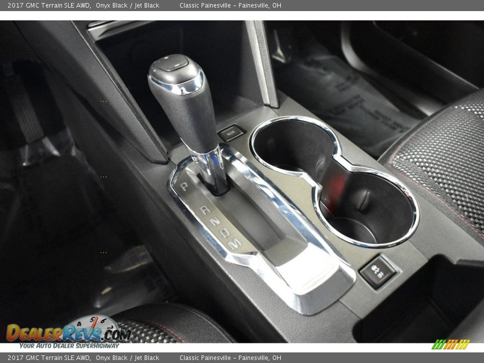2017 GMC Terrain SLE AWD Onyx Black / Jet Black Photo #13