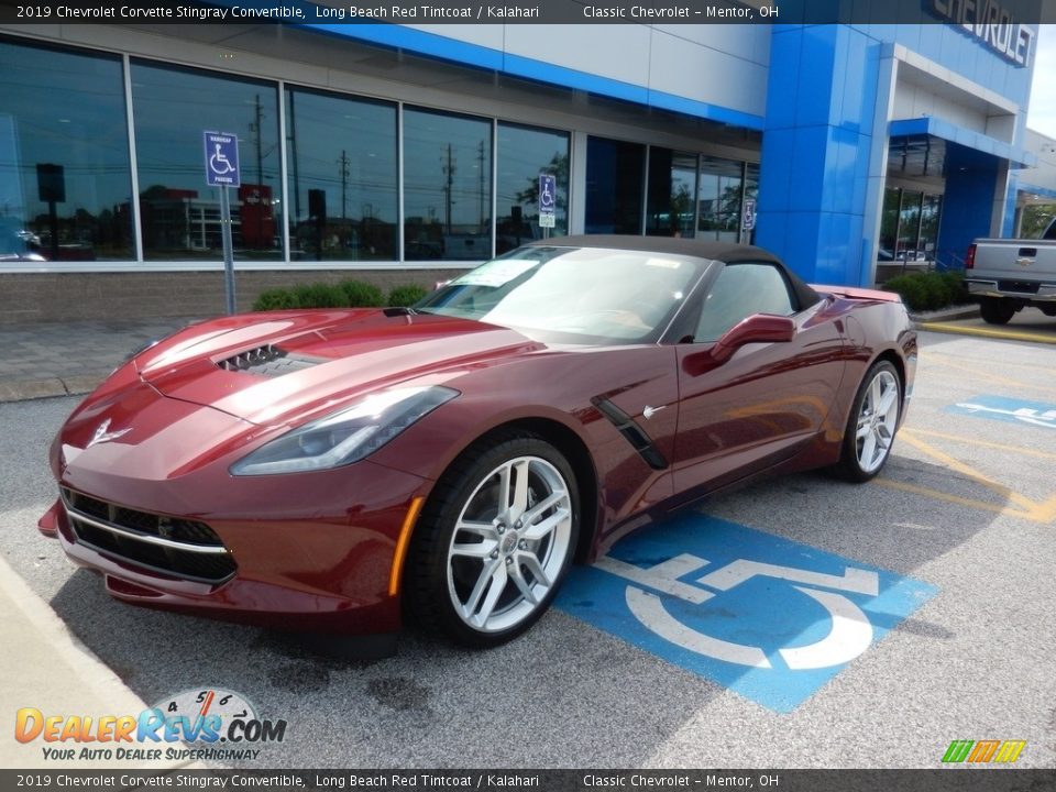 Front 3/4 View of 2019 Chevrolet Corvette Stingray Convertible Photo #1