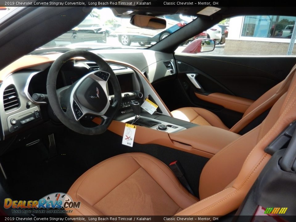 Kalahari Interior - 2019 Chevrolet Corvette Stingray Convertible Photo #6