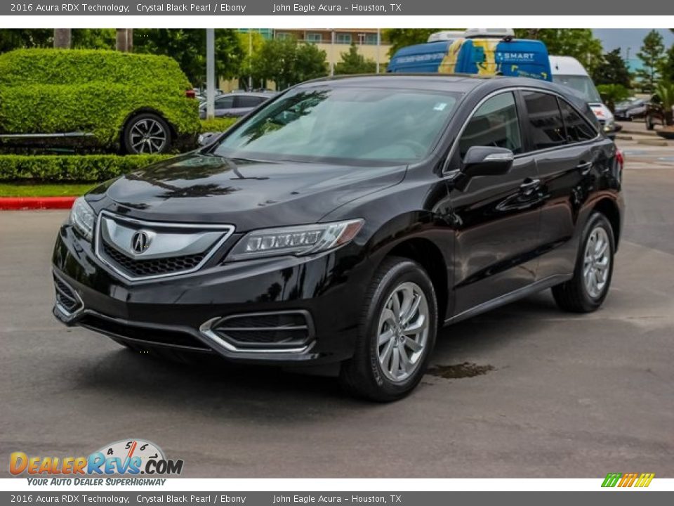 2016 Acura RDX Technology Crystal Black Pearl / Ebony Photo #3