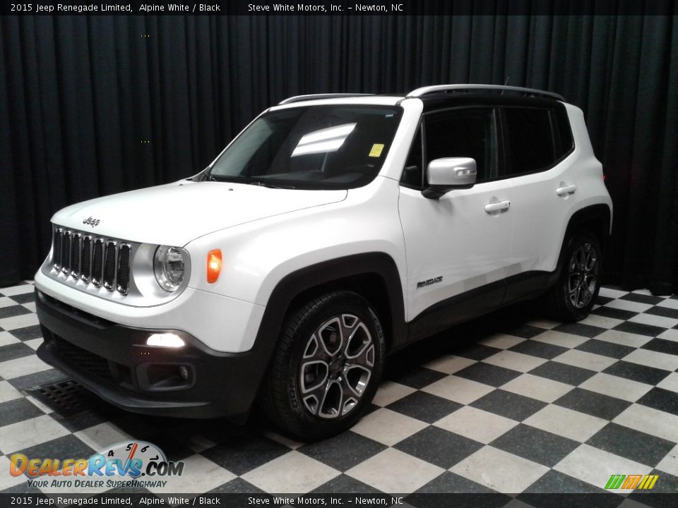 2015 Jeep Renegade Limited Alpine White / Black Photo #2