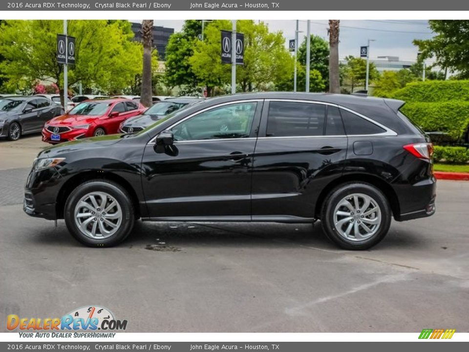 2016 Acura RDX Technology Crystal Black Pearl / Ebony Photo #4