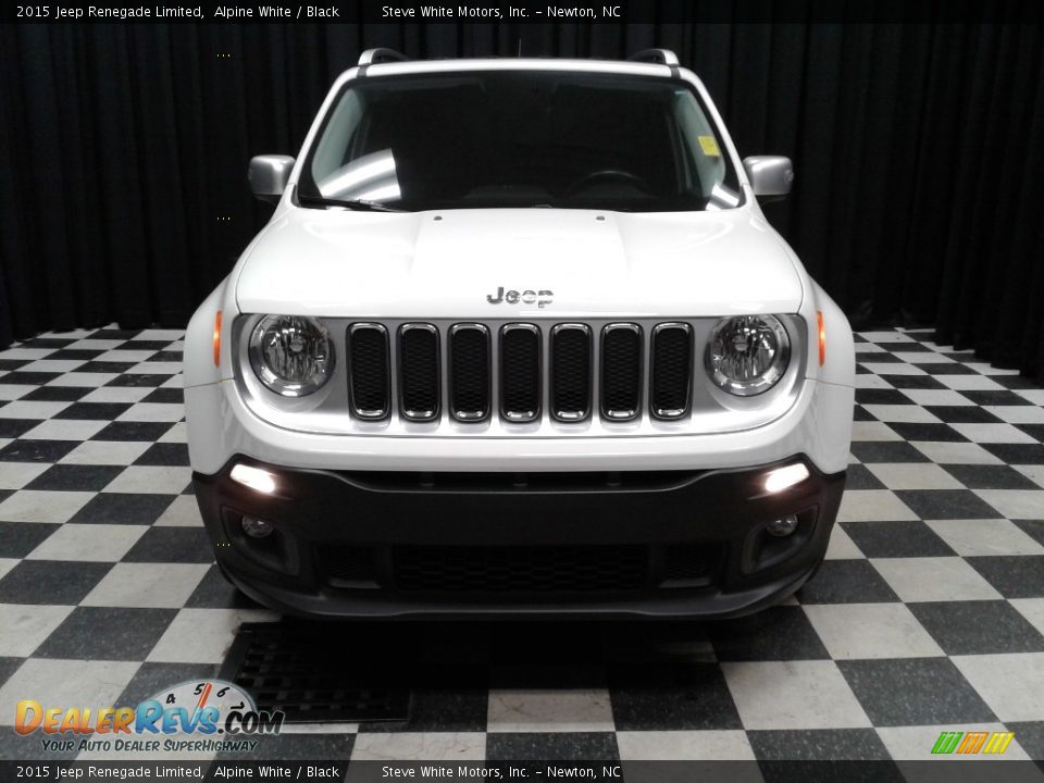 2015 Jeep Renegade Limited Alpine White / Black Photo #3