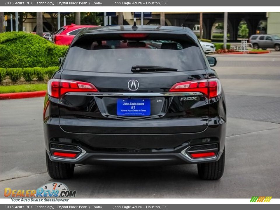 2016 Acura RDX Technology Crystal Black Pearl / Ebony Photo #6