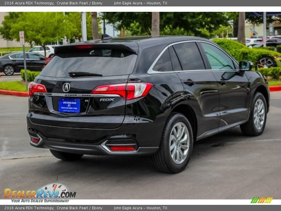 2016 Acura RDX Technology Crystal Black Pearl / Ebony Photo #7