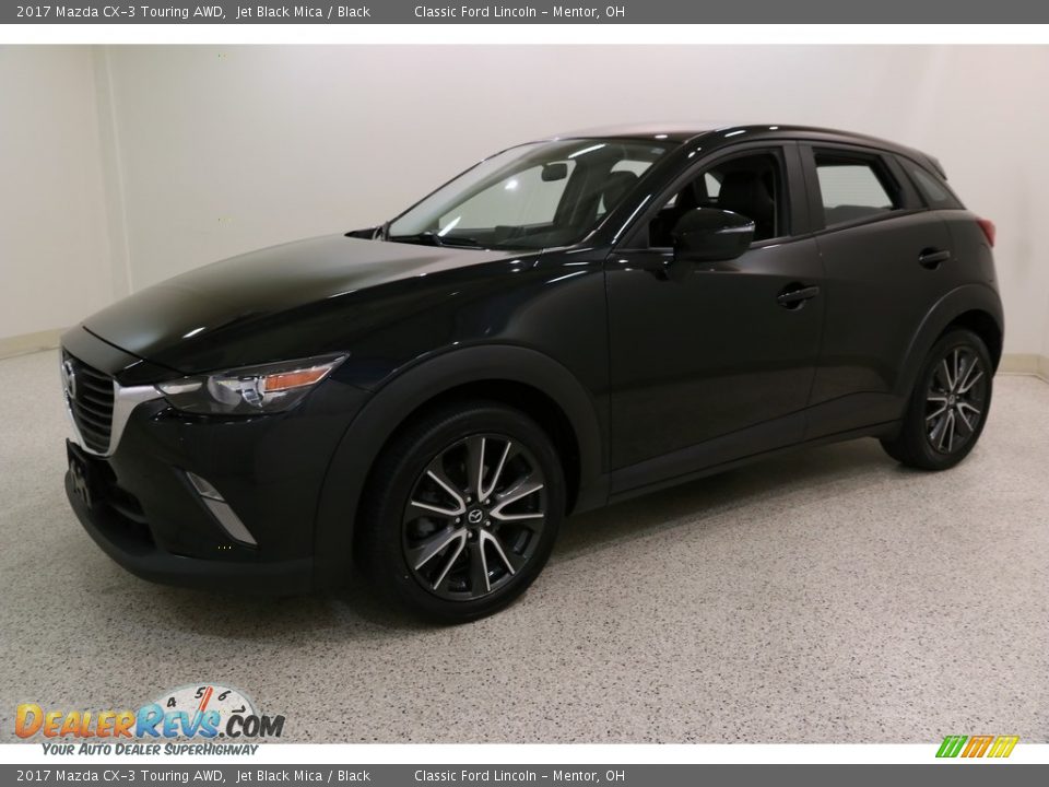 2017 Mazda CX-3 Touring AWD Jet Black Mica / Black Photo #3