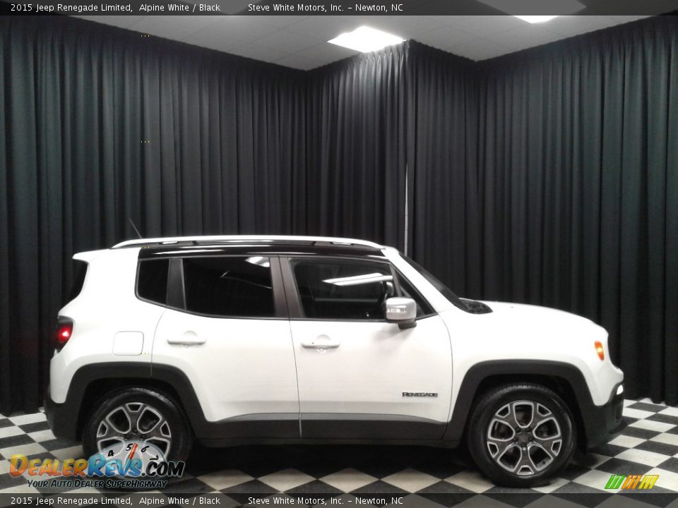 2015 Jeep Renegade Limited Alpine White / Black Photo #5