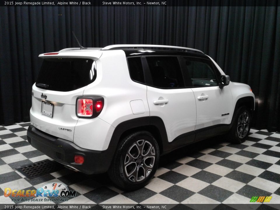 2015 Jeep Renegade Limited Alpine White / Black Photo #6