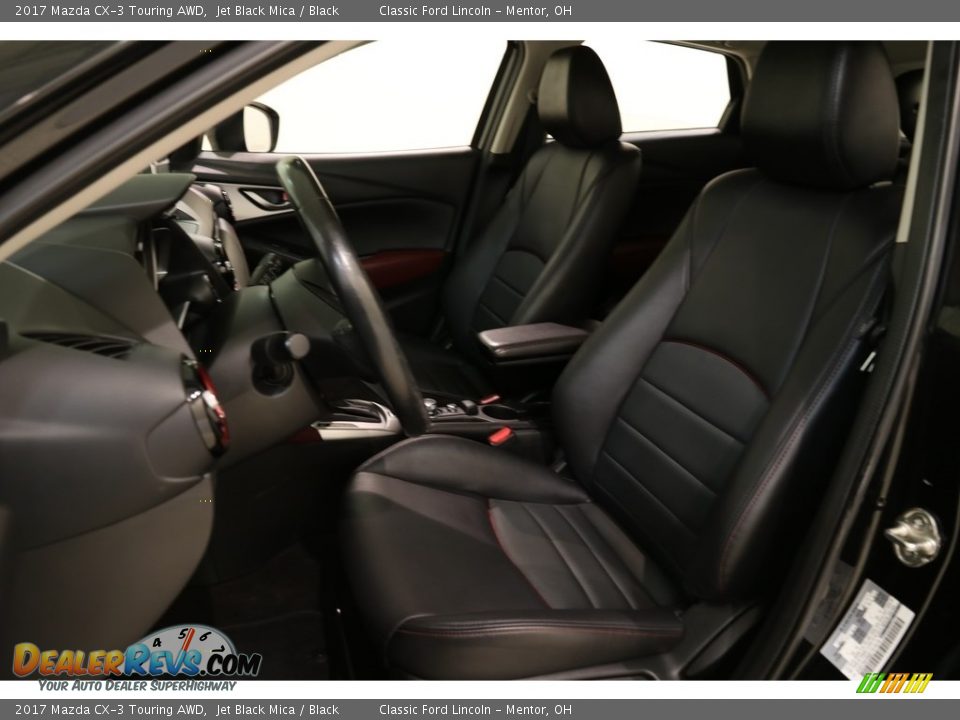 2017 Mazda CX-3 Touring AWD Jet Black Mica / Black Photo #5