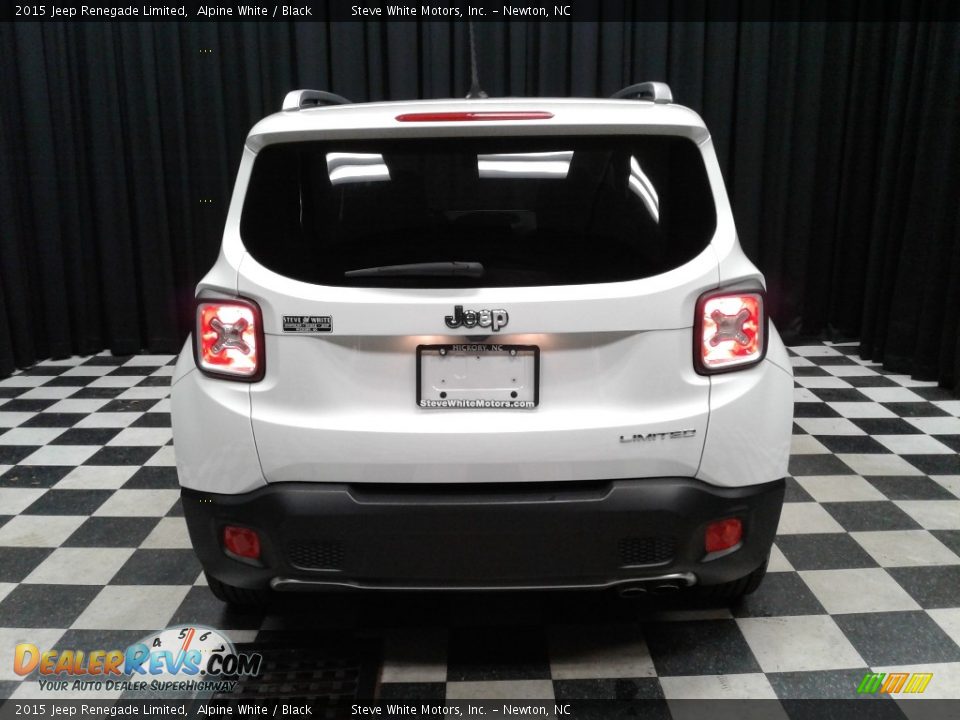 2015 Jeep Renegade Limited Alpine White / Black Photo #7