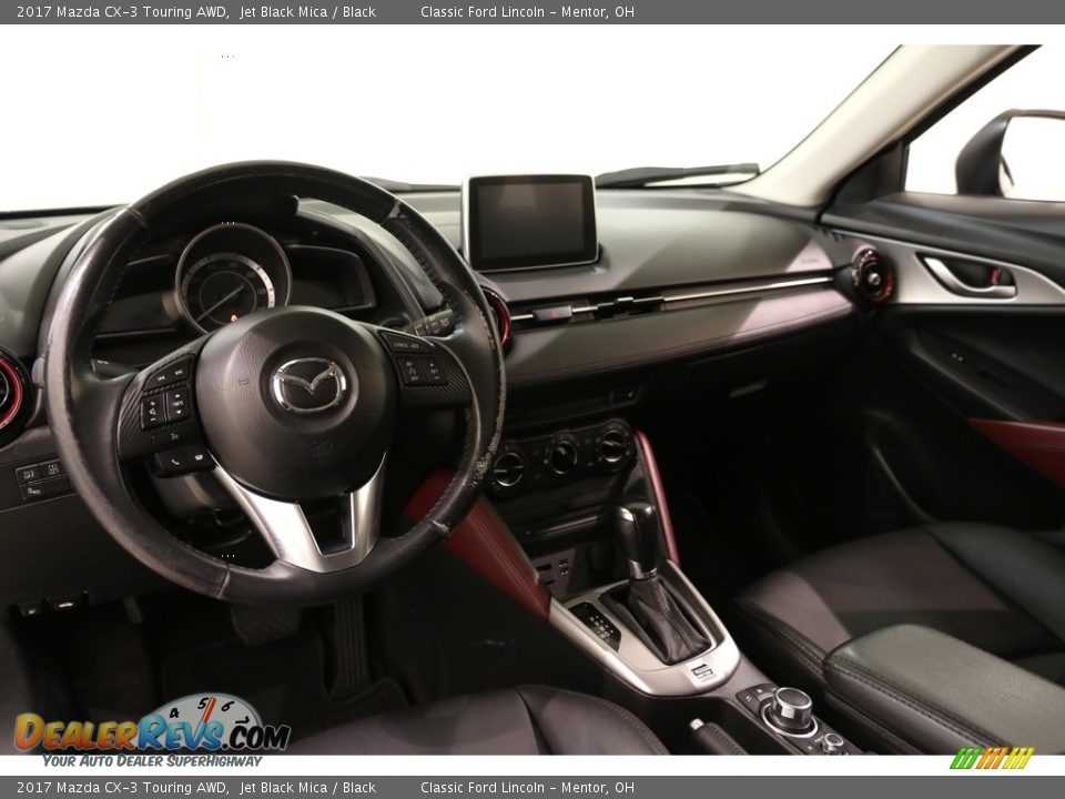 2017 Mazda CX-3 Touring AWD Jet Black Mica / Black Photo #6