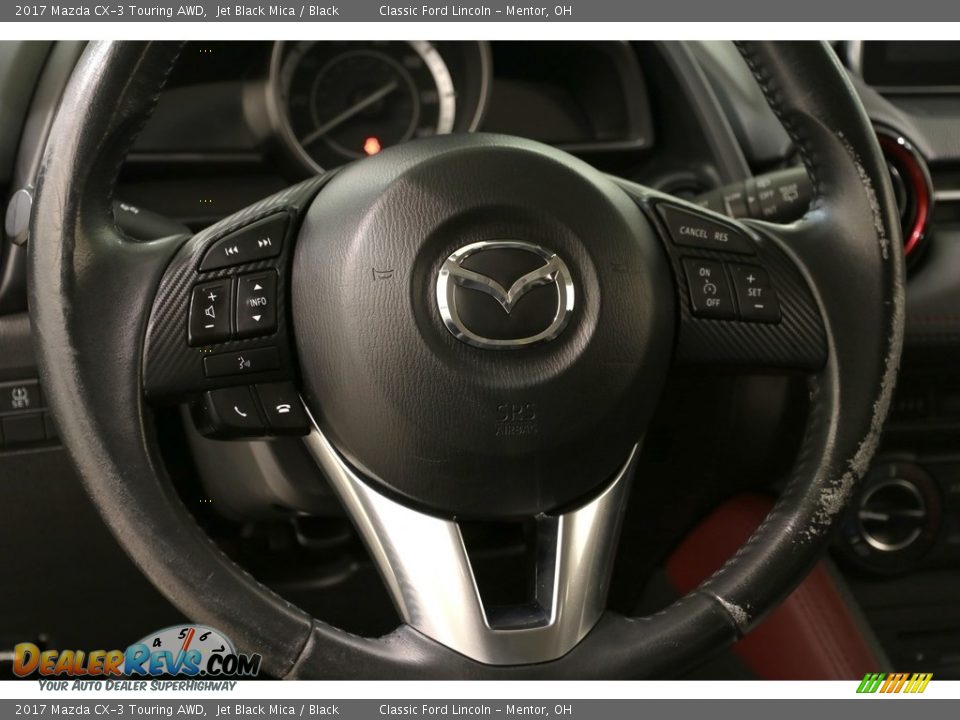 2017 Mazda CX-3 Touring AWD Jet Black Mica / Black Photo #7