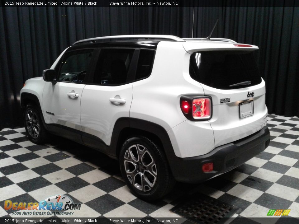 2015 Jeep Renegade Limited Alpine White / Black Photo #8