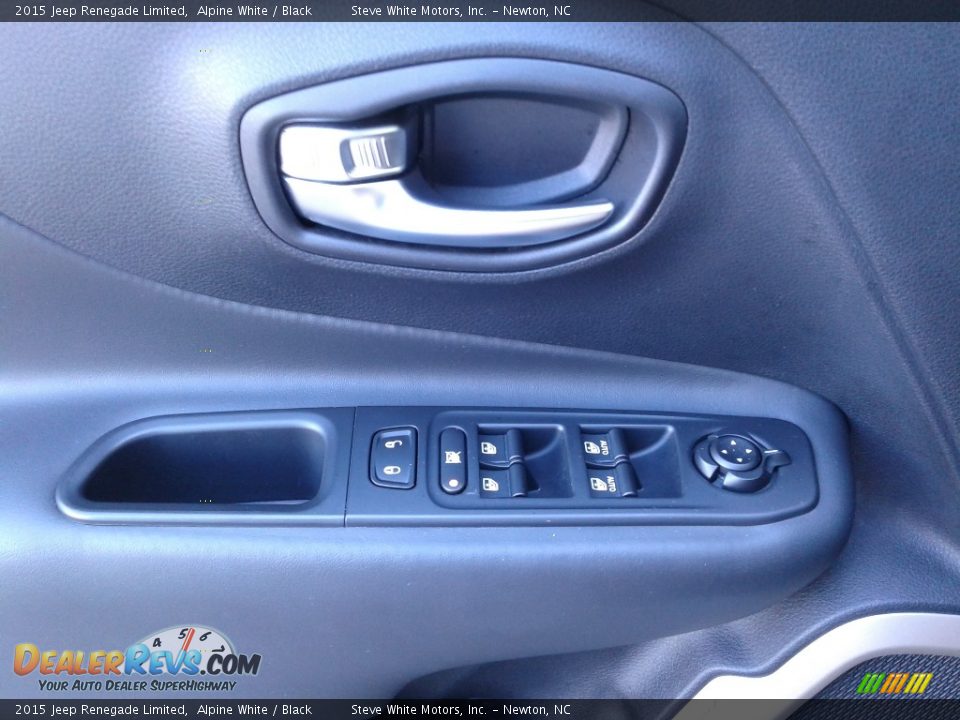 2015 Jeep Renegade Limited Alpine White / Black Photo #9