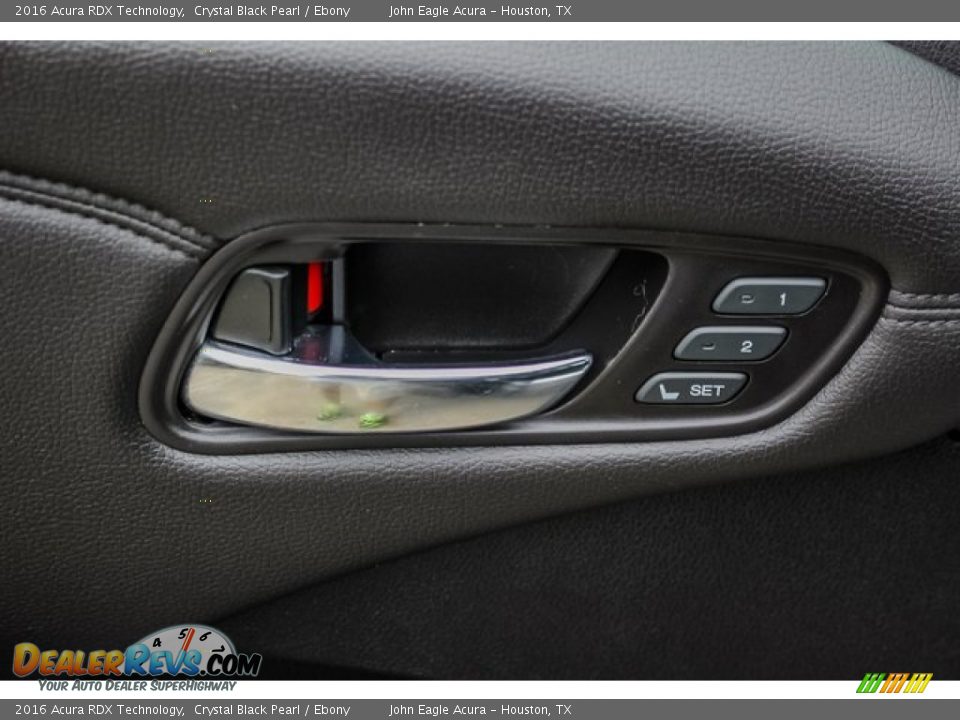 2016 Acura RDX Technology Crystal Black Pearl / Ebony Photo #16