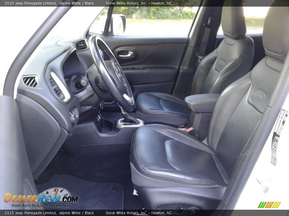 2015 Jeep Renegade Limited Alpine White / Black Photo #10