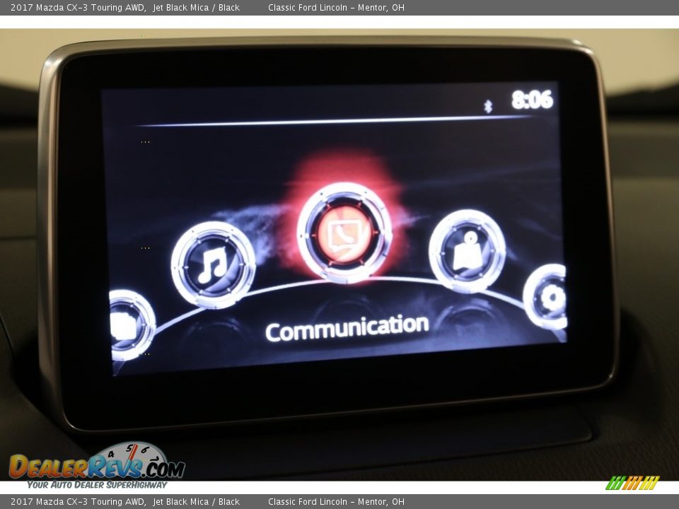 2017 Mazda CX-3 Touring AWD Jet Black Mica / Black Photo #11