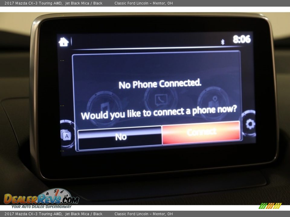 2017 Mazda CX-3 Touring AWD Jet Black Mica / Black Photo #12