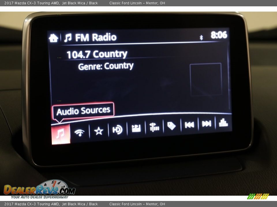 2017 Mazda CX-3 Touring AWD Jet Black Mica / Black Photo #13