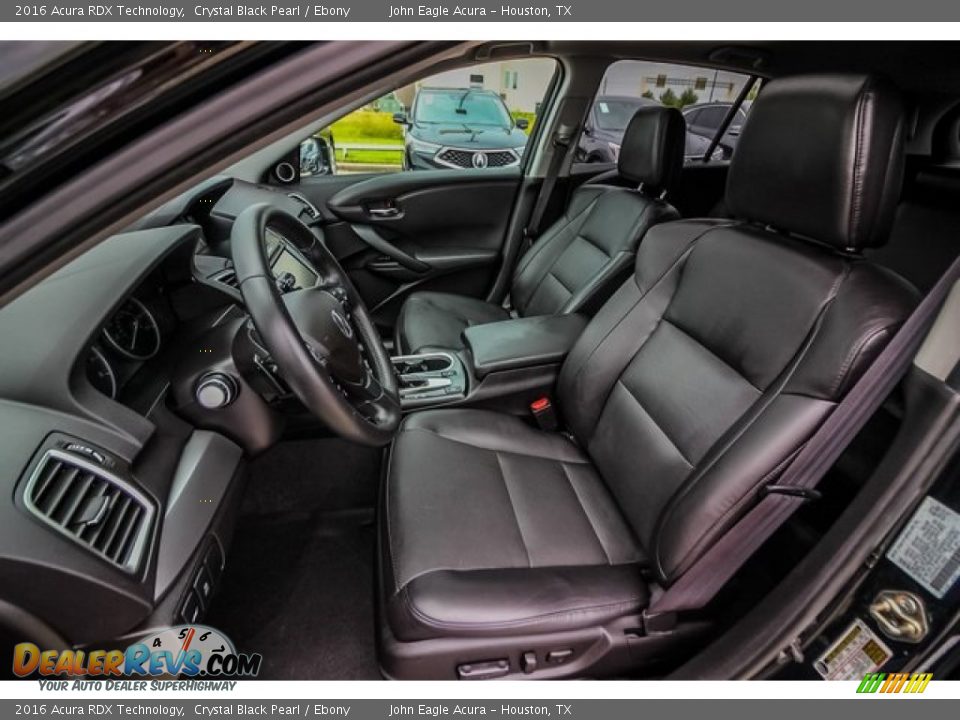 2016 Acura RDX Technology Crystal Black Pearl / Ebony Photo #20