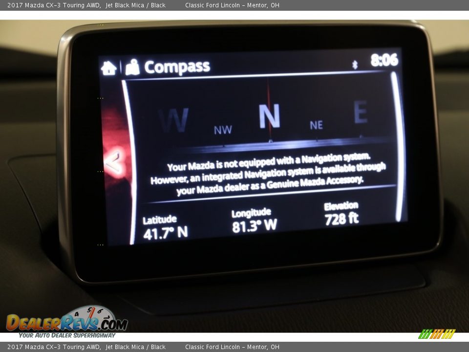 2017 Mazda CX-3 Touring AWD Jet Black Mica / Black Photo #14