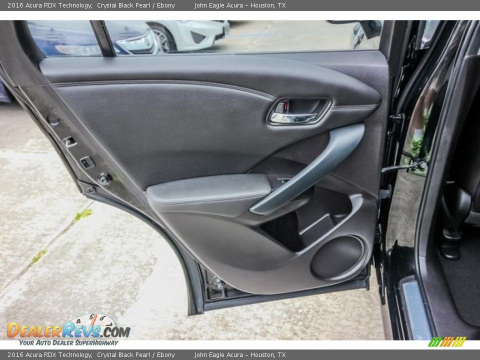 2016 Acura RDX Technology Crystal Black Pearl / Ebony Photo #21