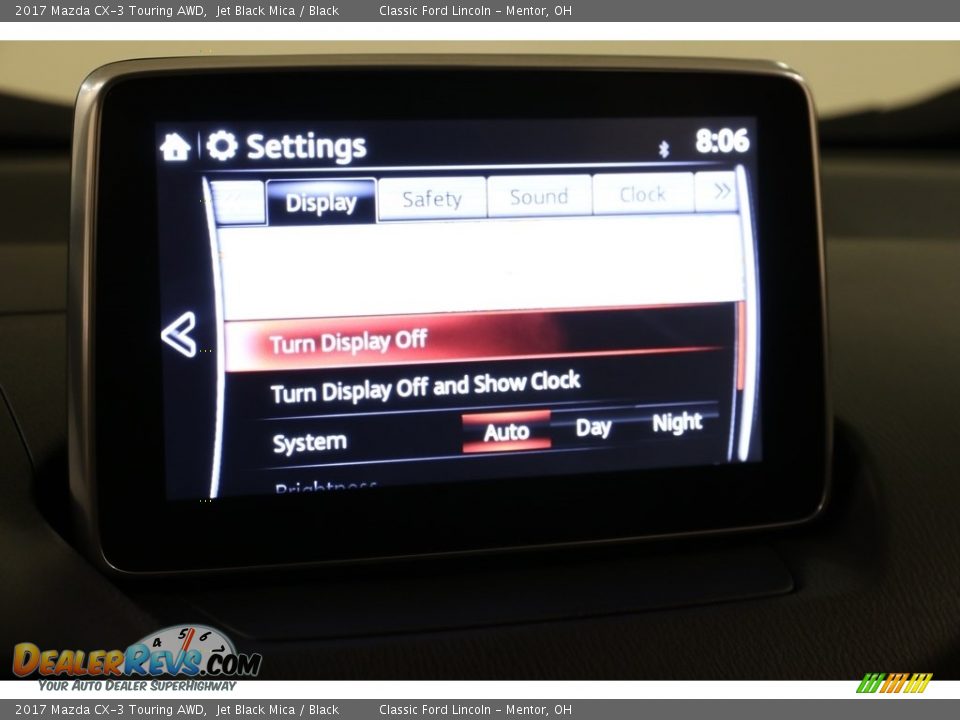2017 Mazda CX-3 Touring AWD Jet Black Mica / Black Photo #15