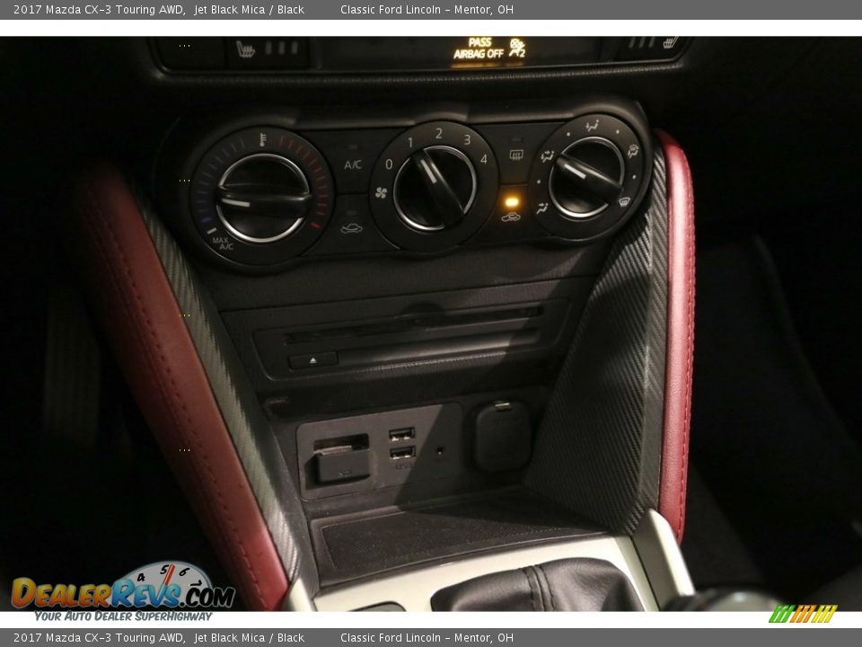 2017 Mazda CX-3 Touring AWD Jet Black Mica / Black Photo #16