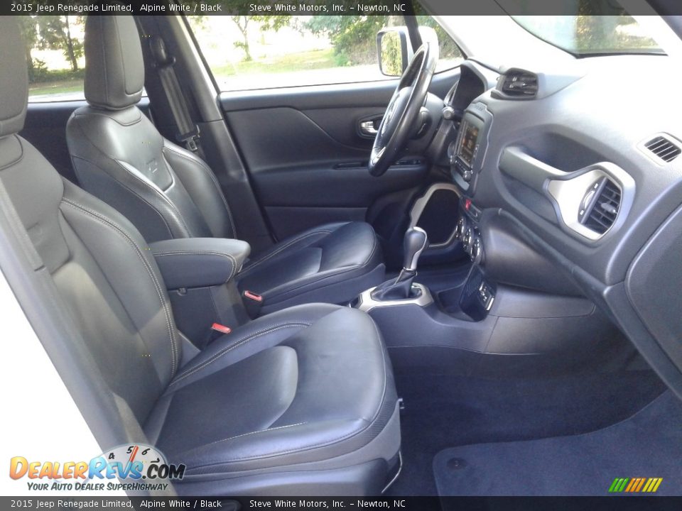 2015 Jeep Renegade Limited Alpine White / Black Photo #14