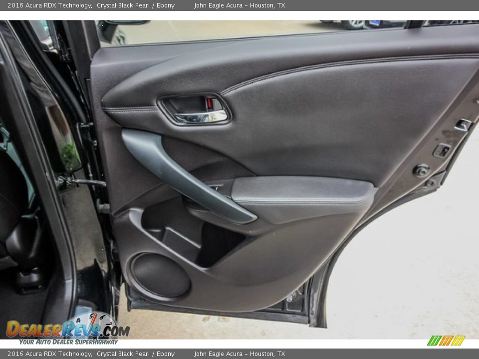 2016 Acura RDX Technology Crystal Black Pearl / Ebony Photo #25