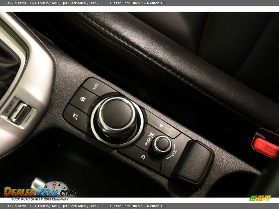 2017 Mazda CX-3 Touring AWD Jet Black Mica / Black Photo #18