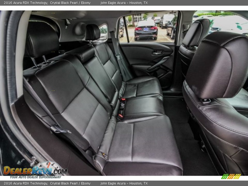 2016 Acura RDX Technology Crystal Black Pearl / Ebony Photo #26