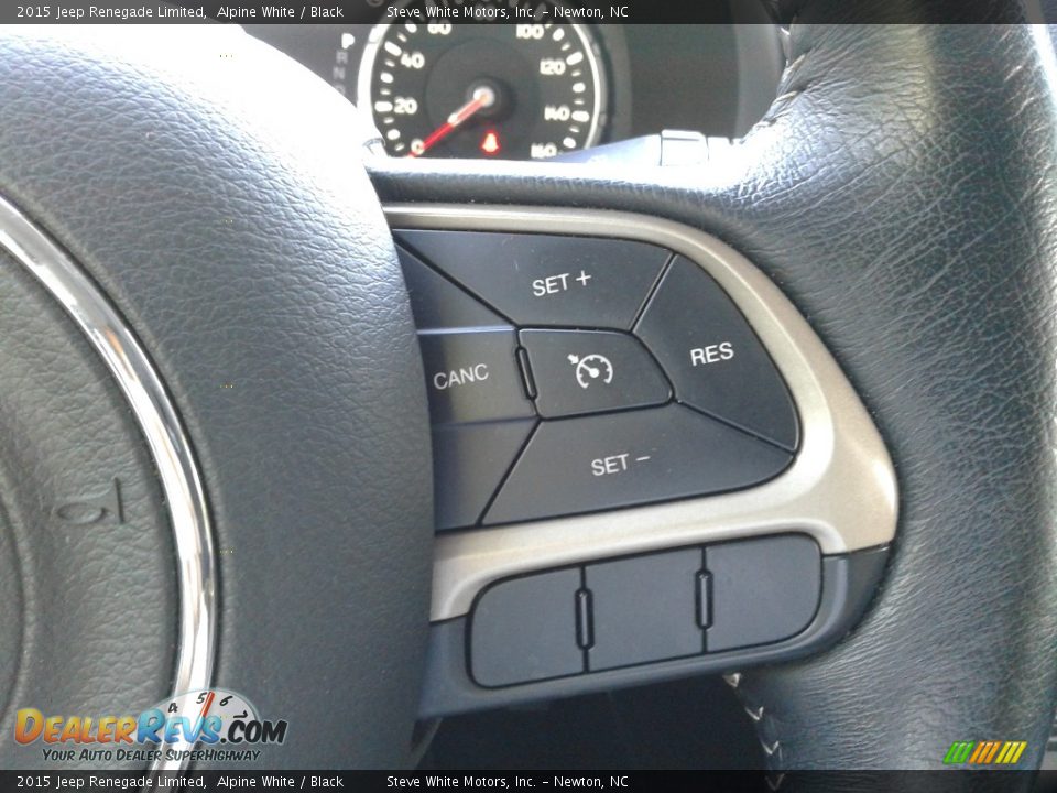 2015 Jeep Renegade Limited Alpine White / Black Photo #17