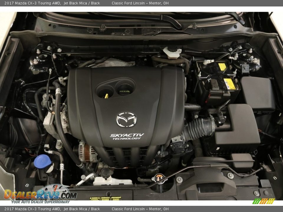 2017 Mazda CX-3 Touring AWD Jet Black Mica / Black Photo #23